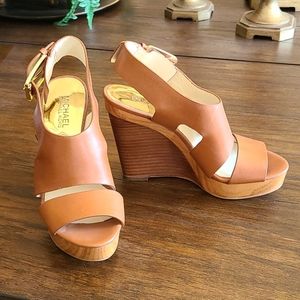 Michael Kors leather sandals